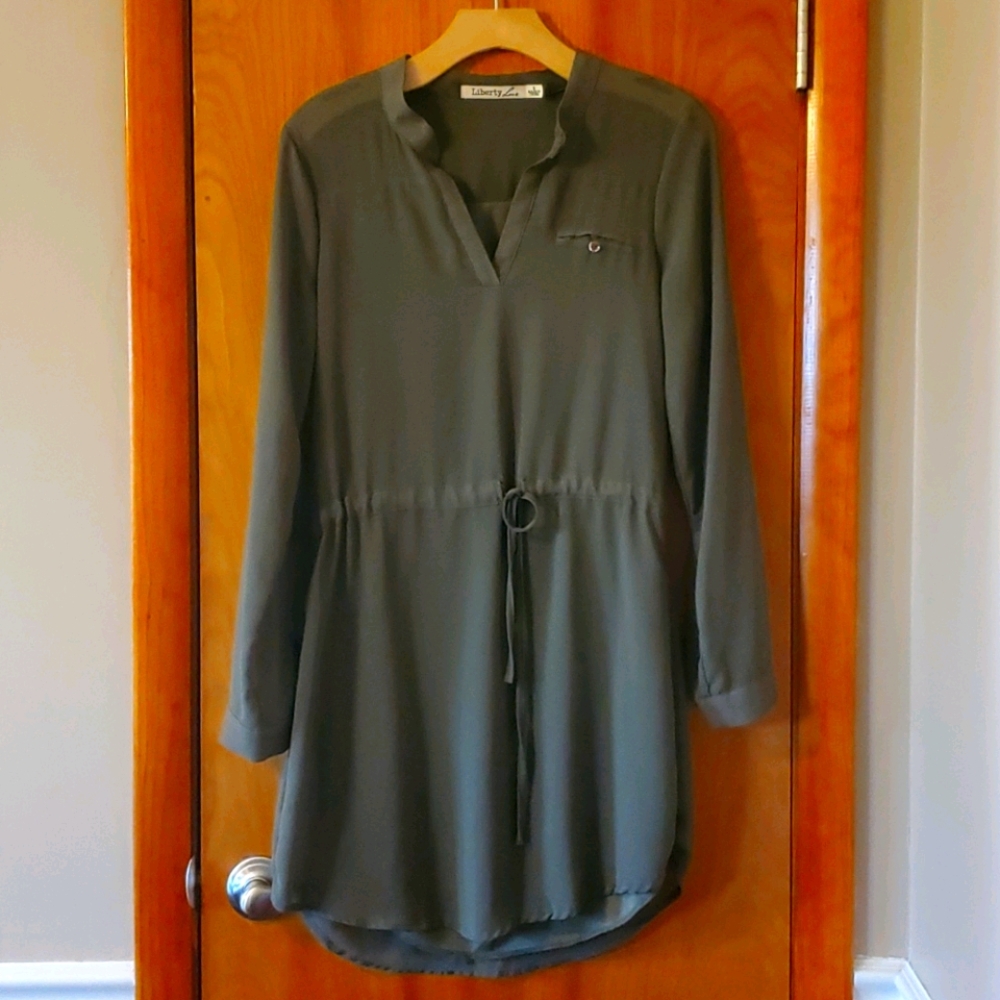 Womens tie waist top